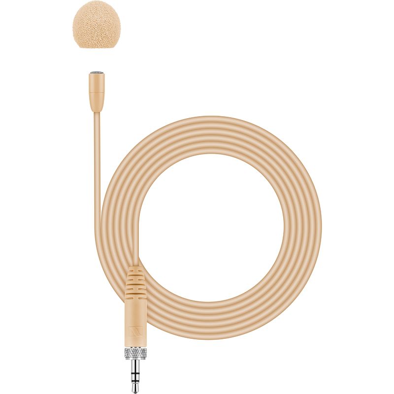 Foto van Sennheiser mke essential omni-beige dasspeldmicrofoon