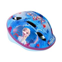 Foto van Disney frozen fiets-/skatehelm blauw/roze maat 51-55 cm