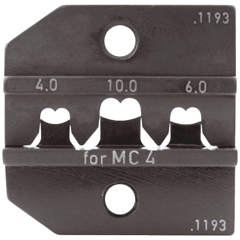 Foto van Rennsteig werkzeuge 624 1193 3 0s krimpinzet solar-connectoren geschikt voor tangen mc4 4 tot 6 mm² geschikt voor merk rennsteig werkzeuge pew 12