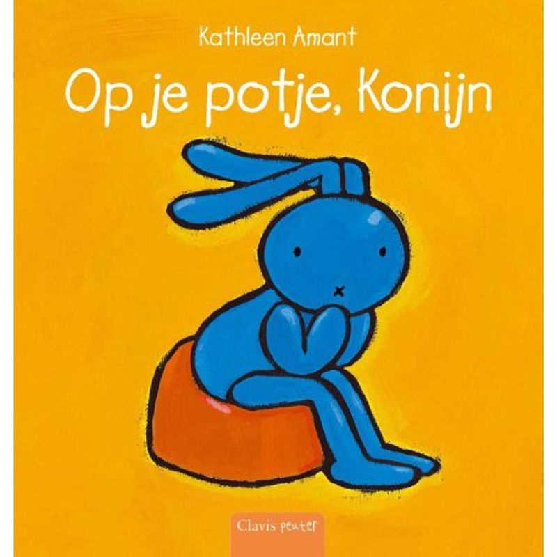 Foto van Op je potje, konijn