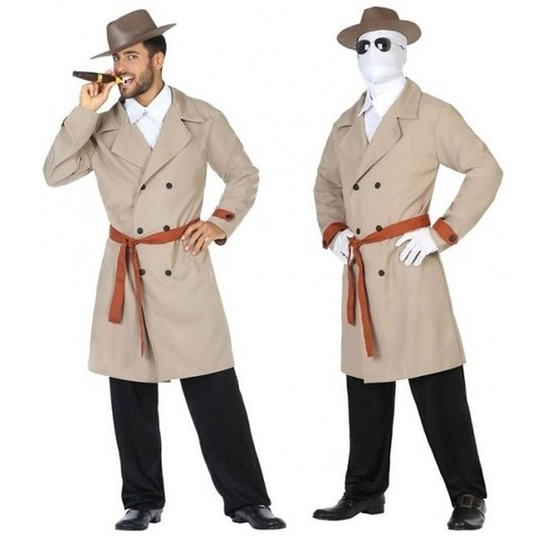 Foto van Invisible man/detective verkleed pak/kostuum voor heren m/l - carnavalskostuums