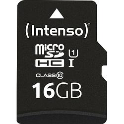 Foto van Intenso 16gb microsdhc performance microsd-kaart 16 gb class 10 uhs-i waterdicht