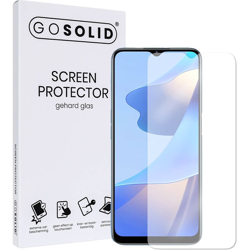 Foto van Go solid! screenprotector voor oppo a57 gehard glas