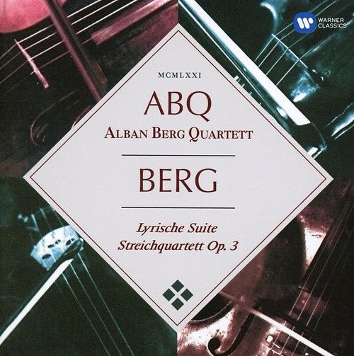 Foto van Berg: lyric suite, string quartet op.3 - cd (0190295928070)