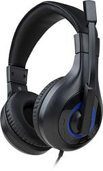Foto van Bigben bedrade stereo gaming headset v1 zwart & blauw