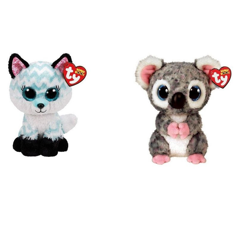 Foto van Ty - knuffel - beanie boo'ss - atlas fox & karli koala