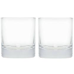 Foto van Arcoroc whisky tumbler glazen - 12x - transparant - 380 ml - 8 x 13 cm - whiskeyglazen