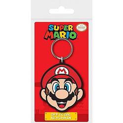 Foto van Pyramid international sleutelhanger super mario 6 cm rood