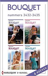 Foto van Bouquet e-bundel nummers 3432-3435 (4-in-1) - emma darcy - ebook (9789461997449)