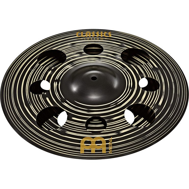 Foto van Meinl classics custom dark trash stack 16 inch