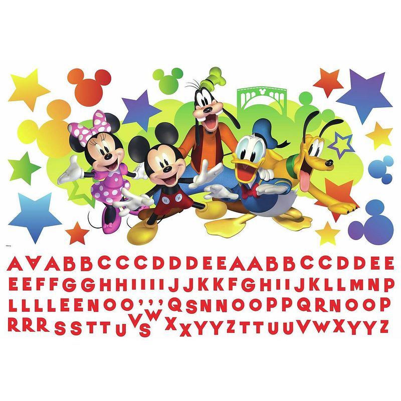 Foto van Roommates muursticker disney mickey & friends vinyl 116-delig