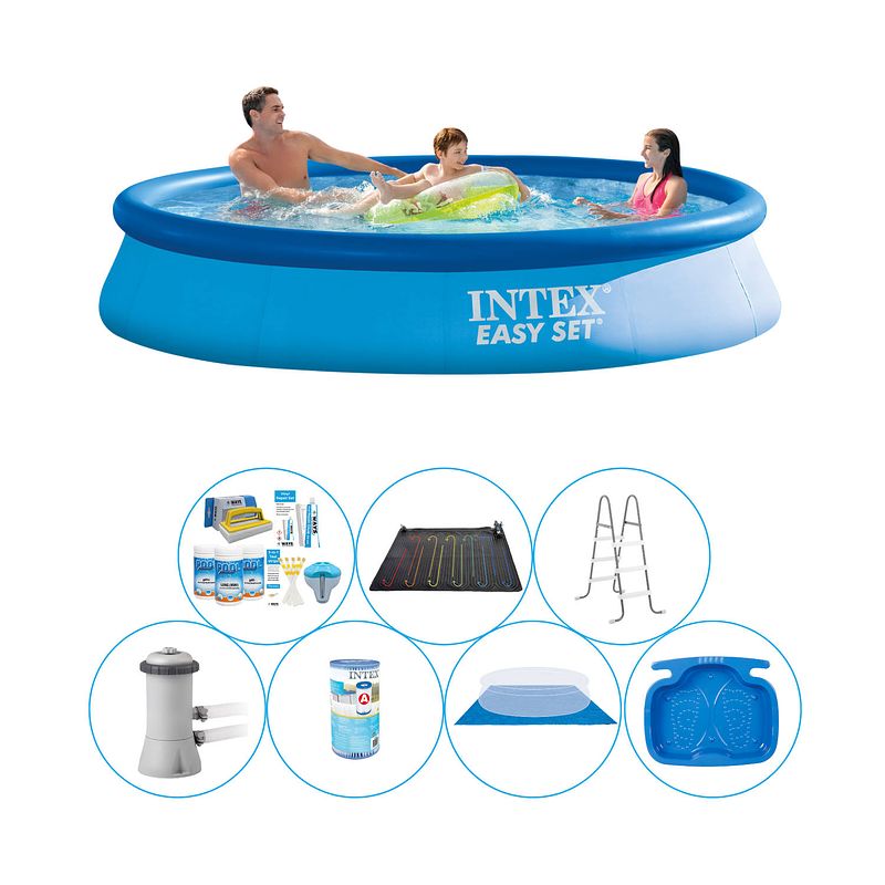 Foto van Intex easy set rond 366x76 cm - 8-delig - zwembad super deal