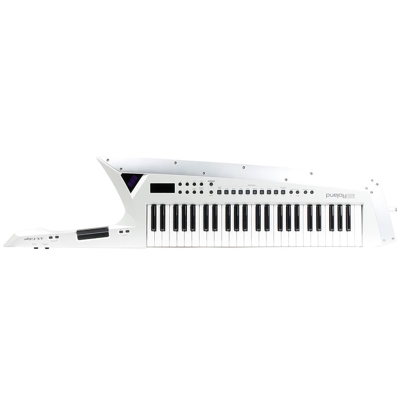 Foto van Roland ax-edge keytar performance synthesizer wit