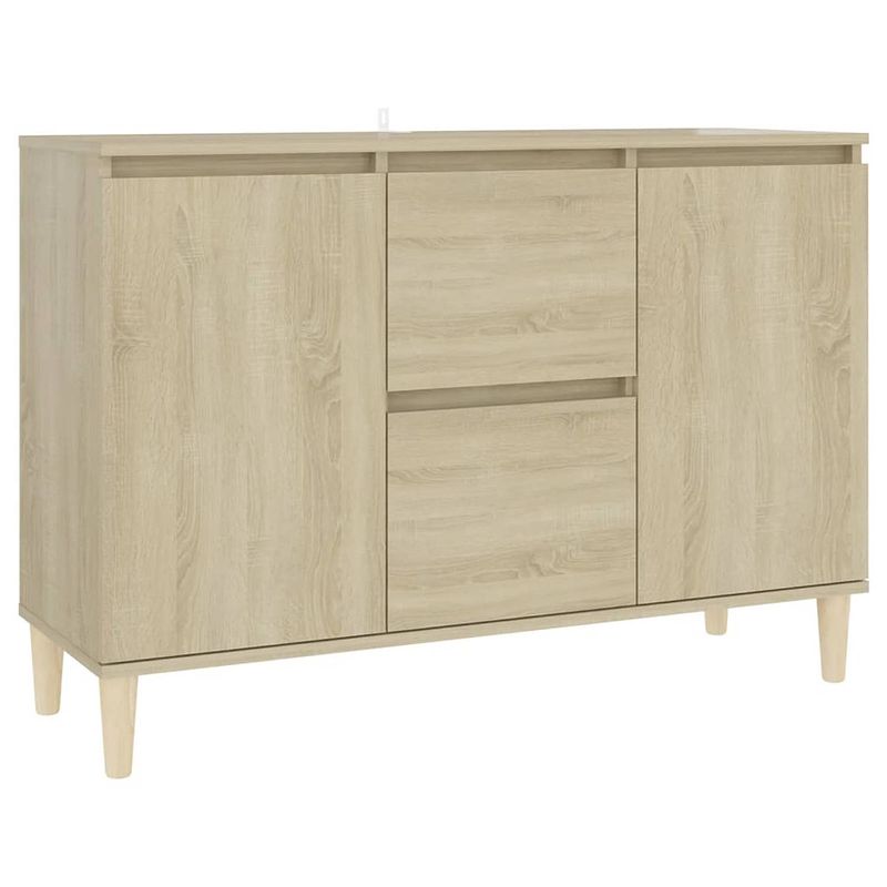 Foto van Vidaxl dressoir 103,5x35x70 cm spaanplaat sonoma eikenkleurig