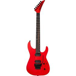 Foto van Jackson american series virtuoso streaked eb rocket red elektrische gitaar met foam core case