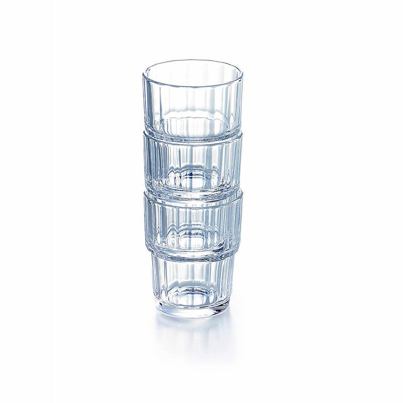 Foto van Glazenset arcoroc noruega 6 stuks transparant glas (25 cl)