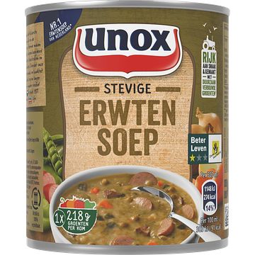 Foto van Unox soep erwt 300ml bij jumbo