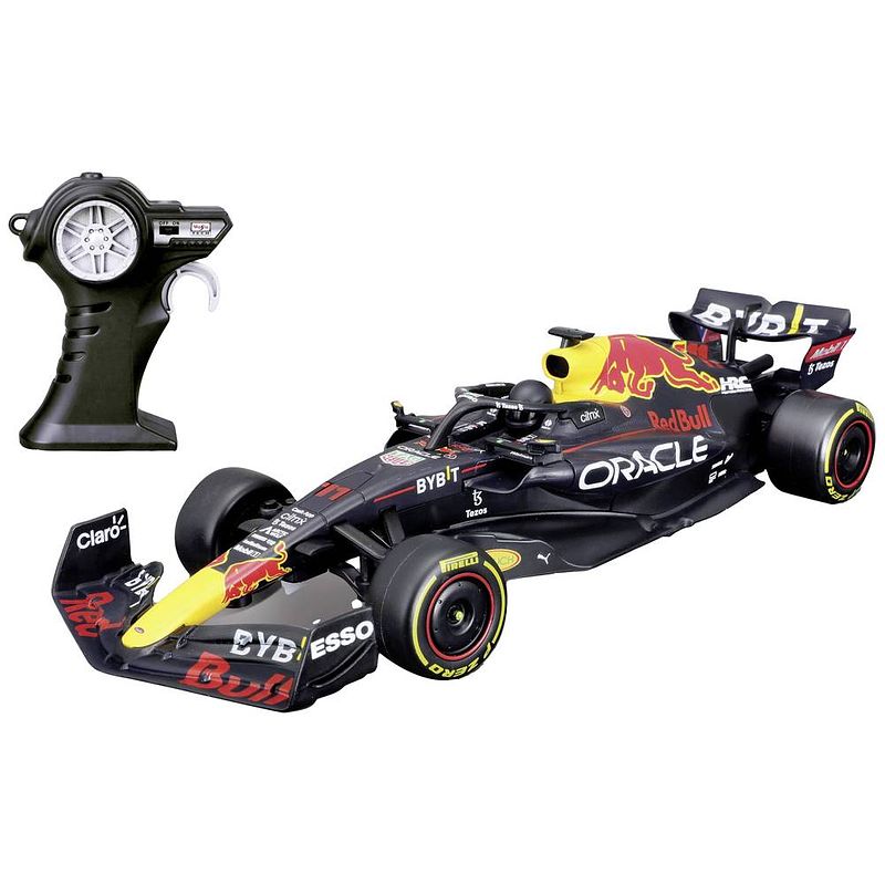 Foto van Maistotech 582356 red bull f1 2023 1:24 rc modelauto voor beginners elektro racewagen