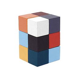 Foto van Kikkerland 3d-puzzel elasti cube 6 x 4 cm hout