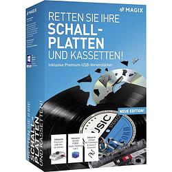 Foto van Magix retten sie ihre schallplatten & kassetten! (2021) volledige versie, 1 licentie windows digitaliseersoftware