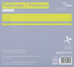 Foto van Pulsinger: in four parts - cd (9120031341161)