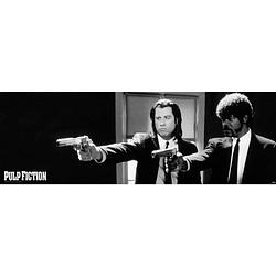 Foto van Pyramid pulp fiction black and white guns poster 158x53cm