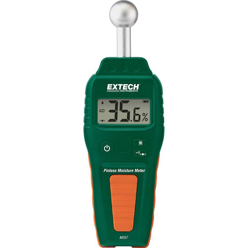 Foto van Extech mo57 materiaalvochtmeter meetbereik bouwvochtigheid 0.1 tot 99.9 %vol. meetbereik houtvochtigheid (bereik) 0.1 tot 99.9 %vol.