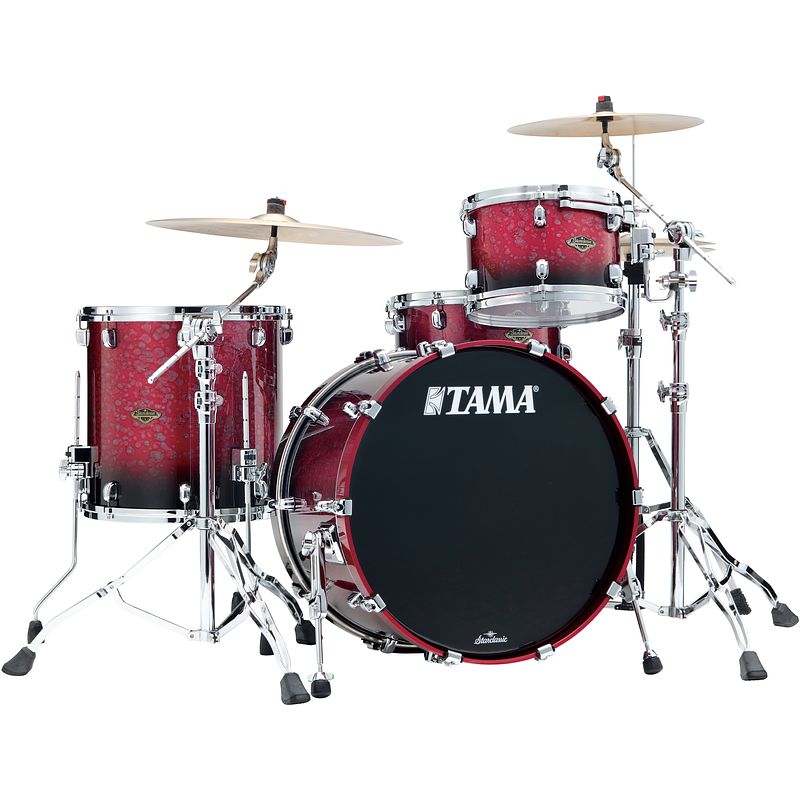 Foto van Tama wbs32rzs-mdr starclassic w/b molten dark raspberry fade 3d. shellset