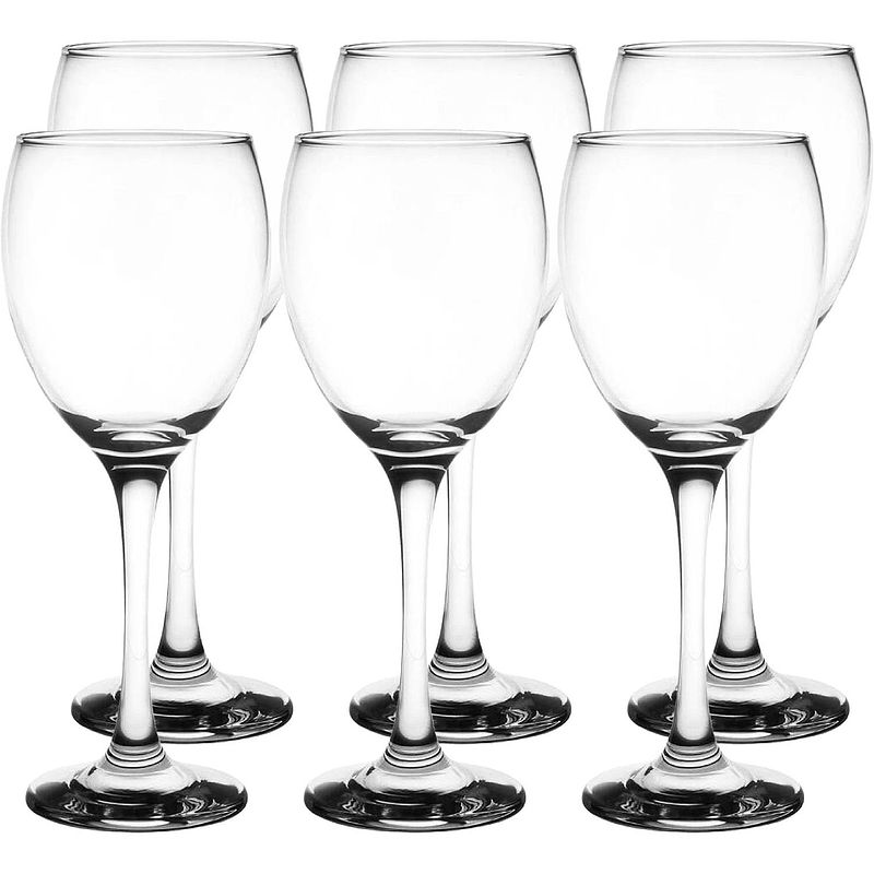 Foto van Glasmark wijnglazen - 12x - douro - 300 ml - glas - wijnglazen