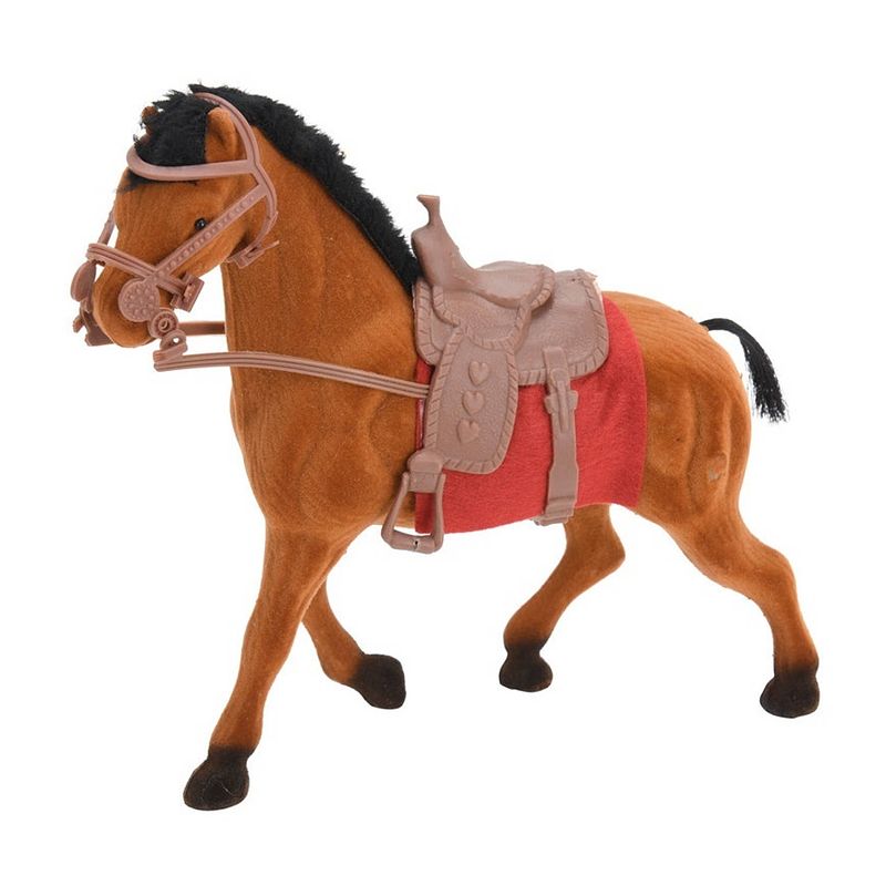 Foto van Eddy toys paard bruin 17 cm