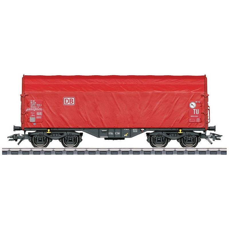 Foto van Märklin 47226 h0 wagen met schuifoverkapping shimmns van de db