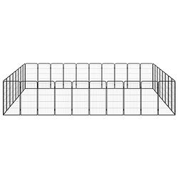 Foto van The living store hondenkennel - gepoedercoat staal - 500 x 400 x 100 cm - stevig en duurzaam