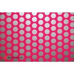 Foto van Oracover 91-014-091-010 plotterfolie easyplot fun 1 (l x b) 10 m x 38 cm neon-roze-zilver (fluorescerend)