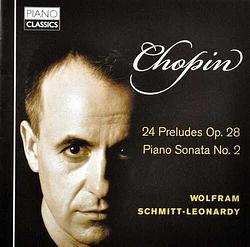 Foto van Chopin 24 preludes op. 28, piano sonata no. 2 - cd (5065001863370)