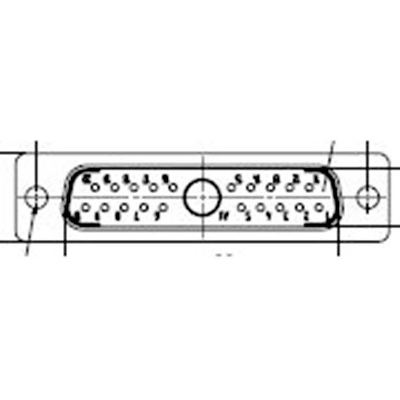 Foto van Molex 1727040021 d-sub connector aantal polen: 21 soldeerkelk 1 stuk(s) box