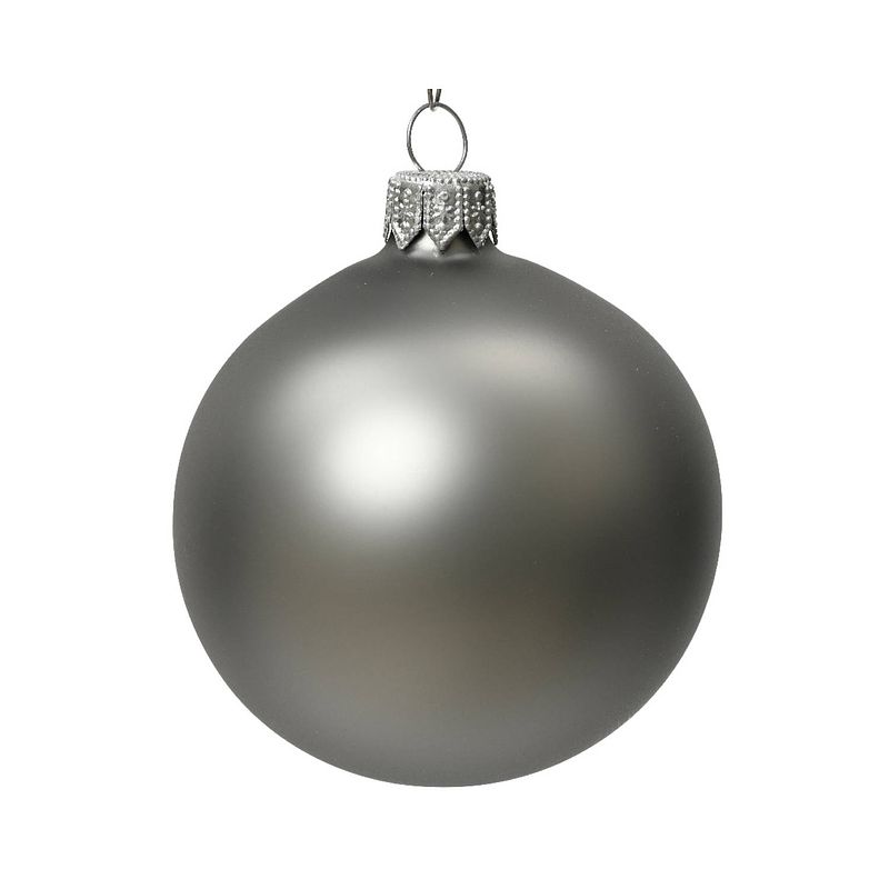 Foto van Decoris - kerstballen glas d6 cm mgrs 6st kerst