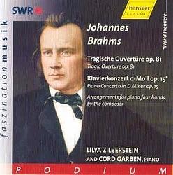 Foto van Brahms: tragic overture / piano concerto no.1 - cd (4010276013259)