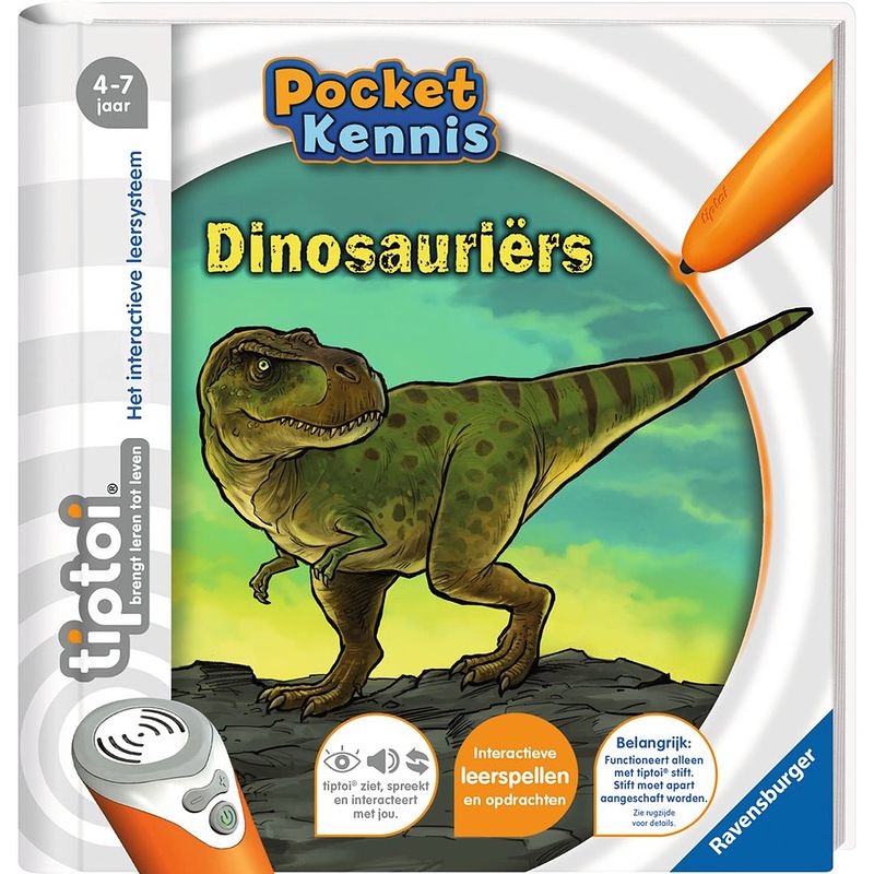 Foto van Ravensburger tiptoi pocket boek dinosauriers