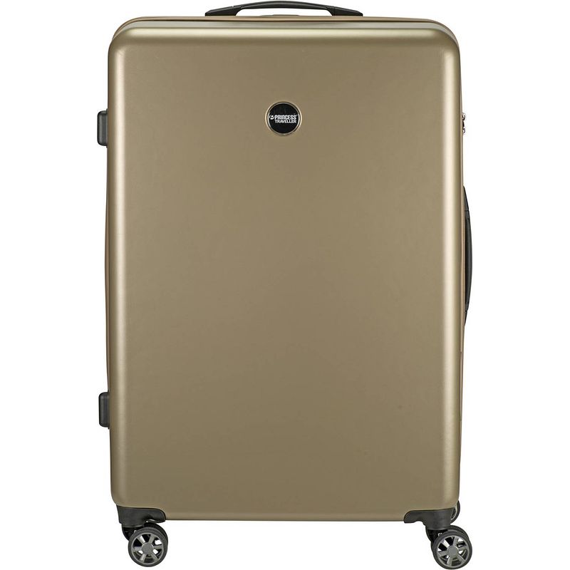 Foto van Princess traveller pt01 deluxe - reiskoffer - pristine bronze - l - 77cm