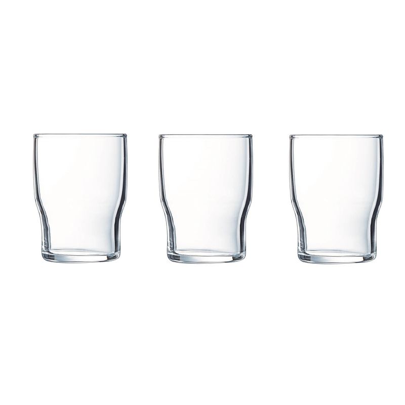 Foto van 12x stuks waterglazen/drinkglazen 180 ml - drinkglazen