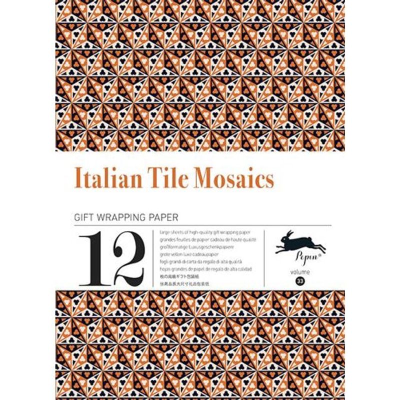 Foto van Italian tile mosaies / volume 33 - gift wrapping