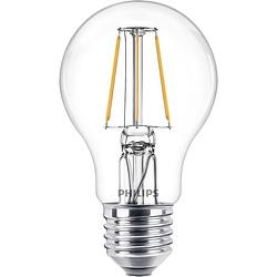 Foto van Philips lighting 76375600 led-lamp energielabel f (a - g) e27 4.3 w = 40 w warmwit (ø x l) 60 mm x 60 mm 3 stuk(s)