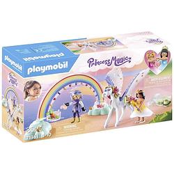 Foto van Playmobil princess magic himmlischer pegasus met regenboog 71361
