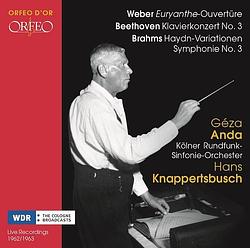 Foto van Haydn: euryanthe-ouverture/piano concerto no.3/haydn-variations/symphony no.3 - cd (4011790916224)