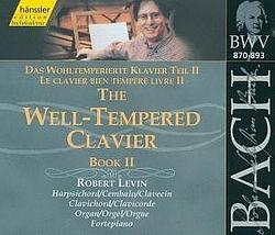 Foto van Well-tempered clavier book ii - cd (4010276016175)