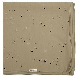 Foto van Little indians deken crib dots sponge 70 x 100 cm katoen bruin