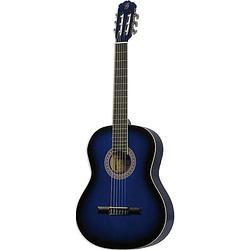 Foto van Gomez 001 4/4-model klassieke gitaar blue sunburst