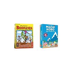 Foto van Spellenbundel - kaartspellen - 2 stuks - boonanza & machi koro basisspel