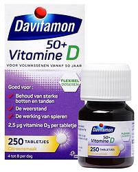 Foto van Davitamon vitamine d 50+ tabletten