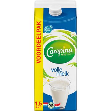 Foto van Campina volle melk 1,5l bij jumbo
